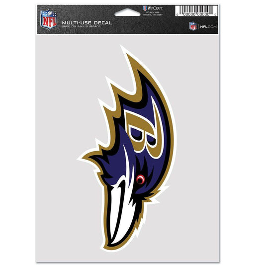 Baltimore Ravens Multi Use Fan Decals Pack For Fans - ToylandEU