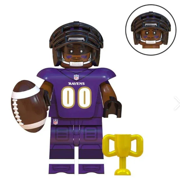 Baltimore Ravens Figure Collectible, ABS Plastic Figure for Display, Durable Construction - ToylandEU