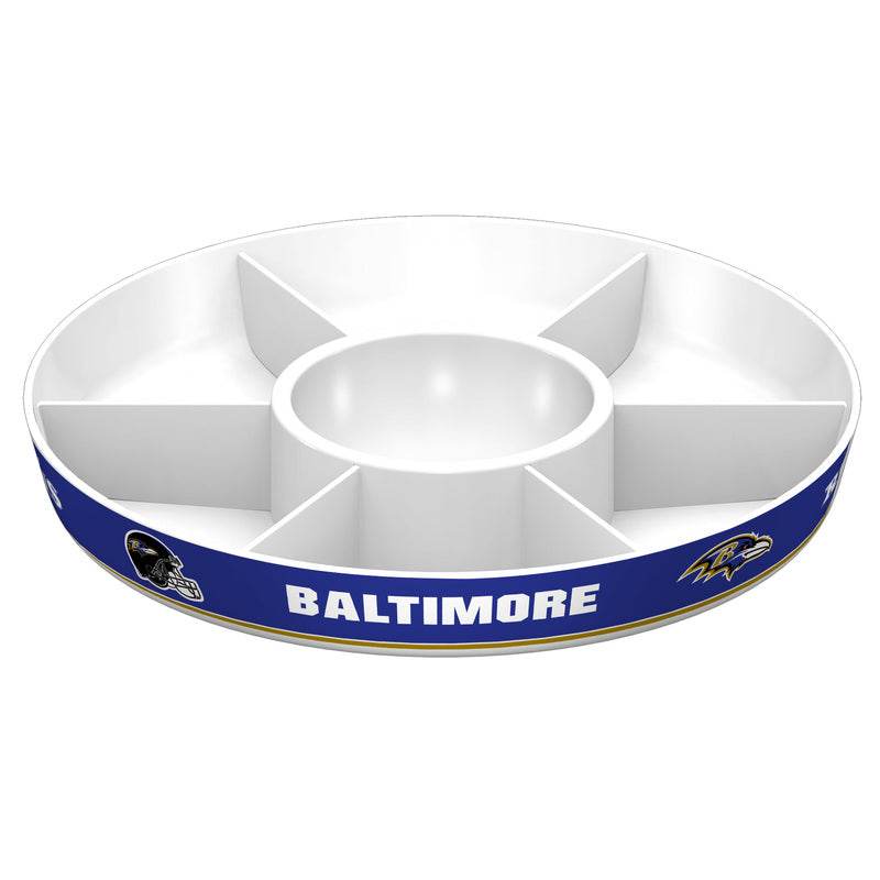 Baltimore Ravens Party Platter With Dividers And Bowl - ToylandEU