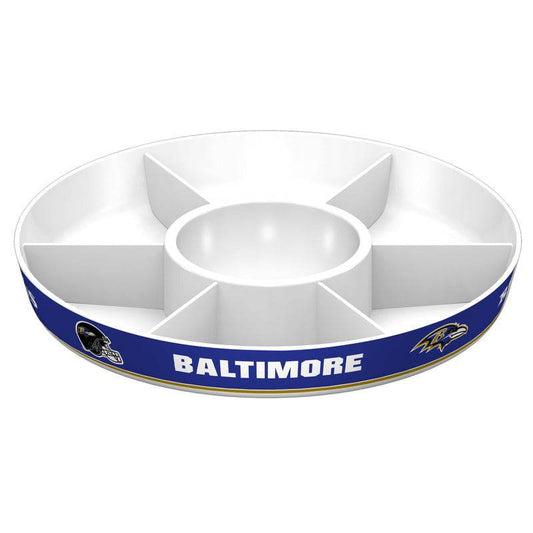 Baltimore Ravens Party Platter With Dividers And Bowl - ToylandEU