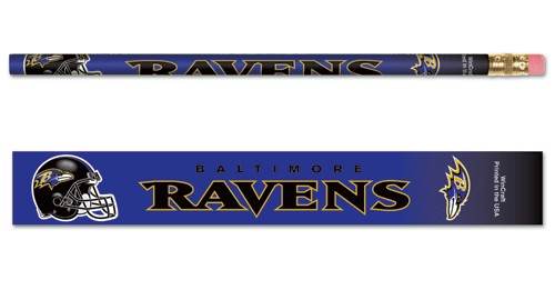 Baltimore Ravens Pencil 6 Pack - ToylandEU