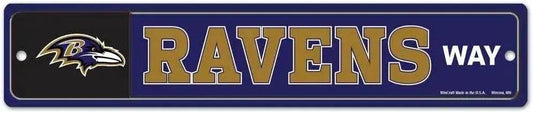  Baltimore Ravens Plastic Street Sign 3.75x19 Wall Decor -  ToylandEU™