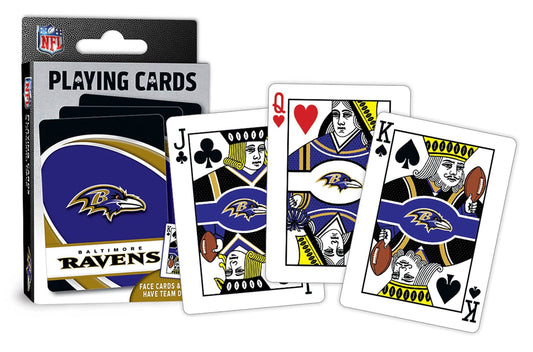 Baltimore Ravens Playing Cards Deck With Team Logo Jokers - ToylandEU