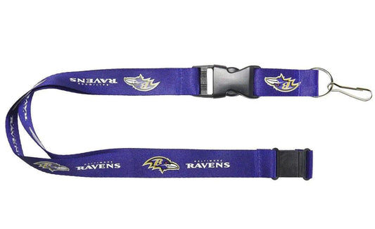  Baltimore Ravens Purple Breakaway Lanyard Aminco Key Holder -  ToylandEU™