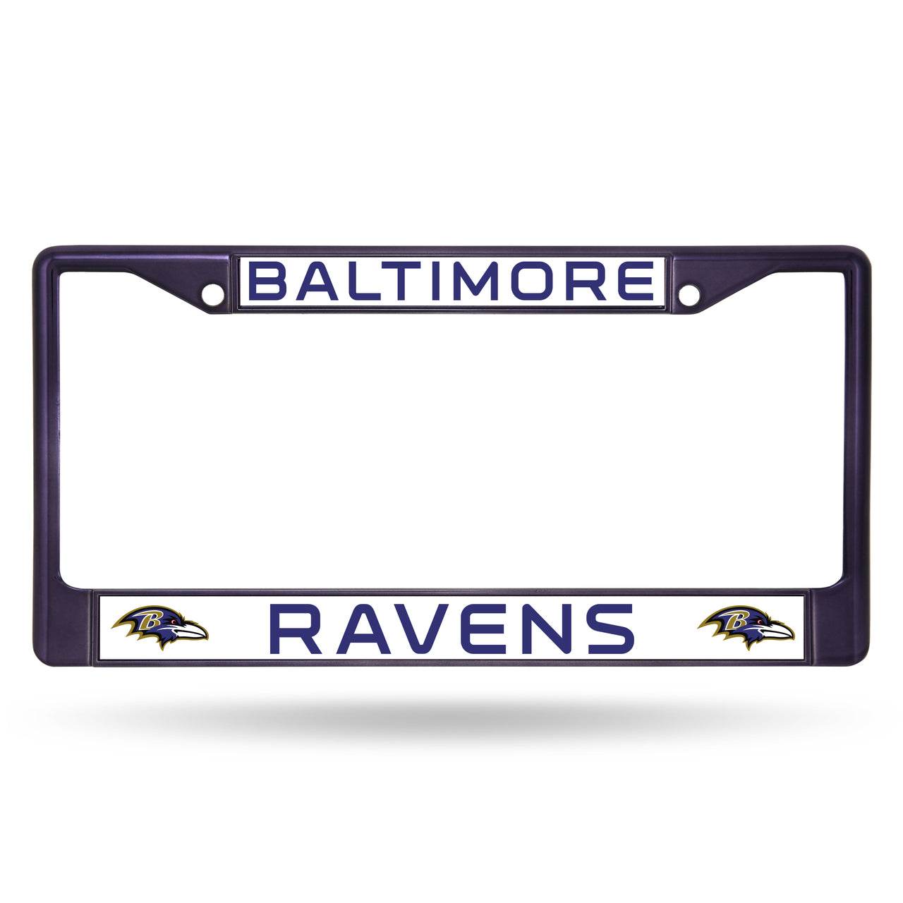Baltimore Ravens Purple Metal License Plate Frame Official - ToylandEU