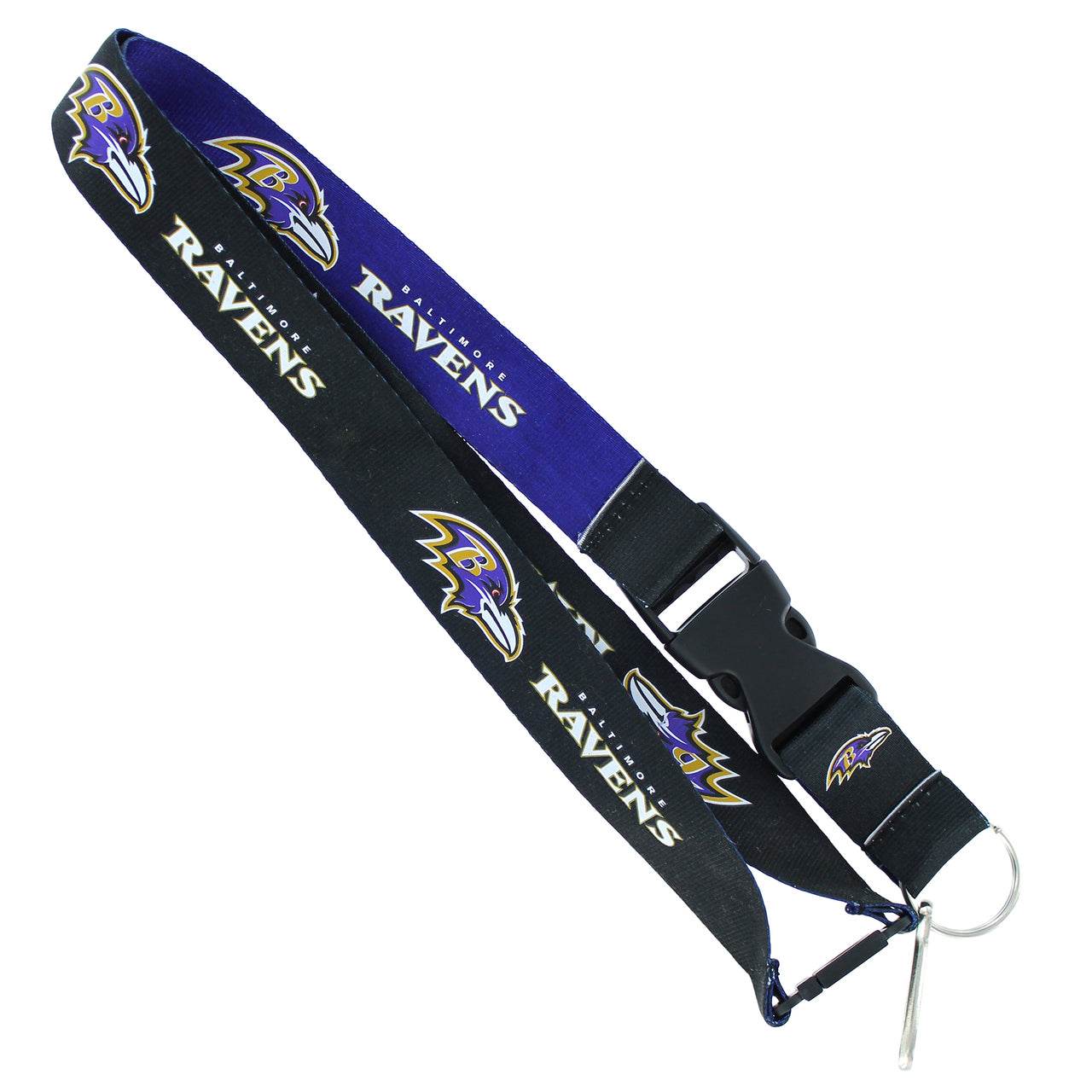 Baltimore Ravens Reversible Lanyard With Detachable Keyring - ToylandEU