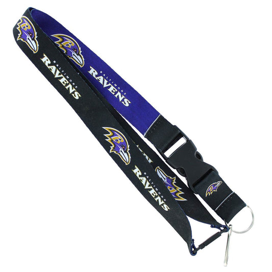 Baltimore Ravens Reversible Lanyard With Detachable Keyring - ToylandEU