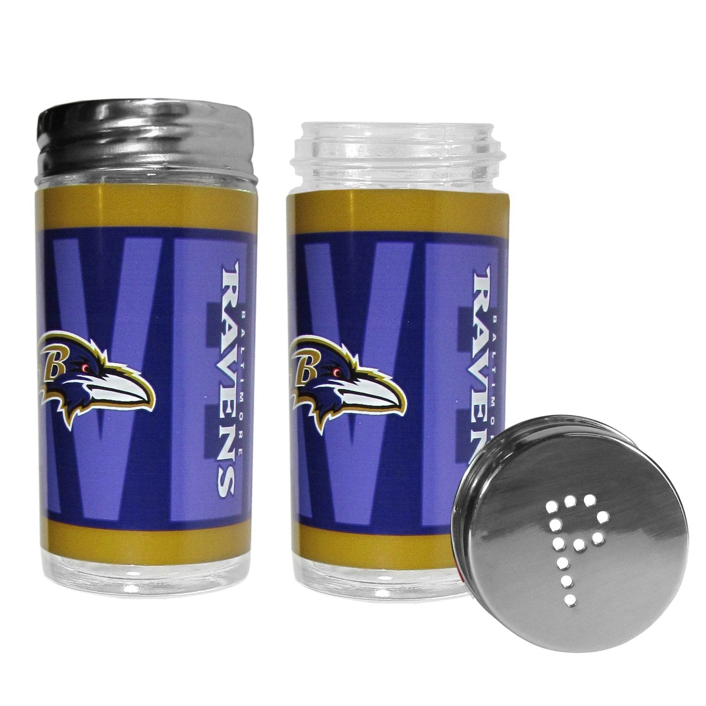 Baltimore Ravens Salt and Pepper Shakers Tailgater Set - ToylandEU