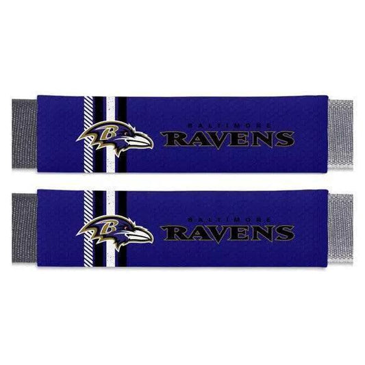  Baltimore Ravens Seat Belt Pads Team Color Set For Cars -  ToylandEU™
