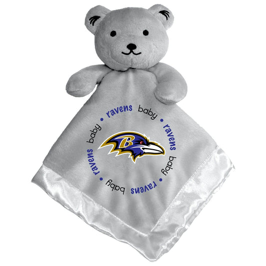 Baltimore Ravens Security Bear Gray Plush Embroidered Logo - ToylandEU