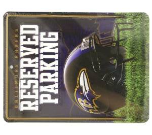Baltimore Ravens Sign Metal Parking - Special Order - ToylandEU