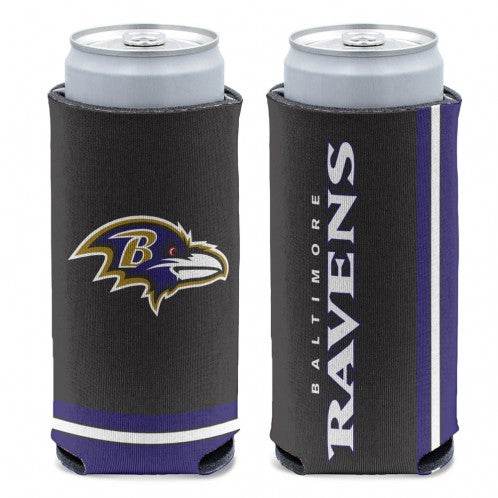 Baltimore Ravens Slim Can Cooler Foam Sleeve Made in USA - ToylandEU