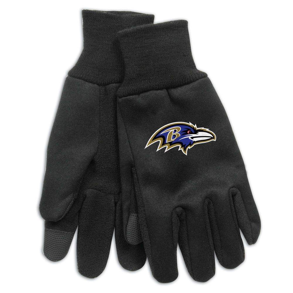 Baltimore Ravens Technology Style Gloves One Size Adult Fit - ToylandEU