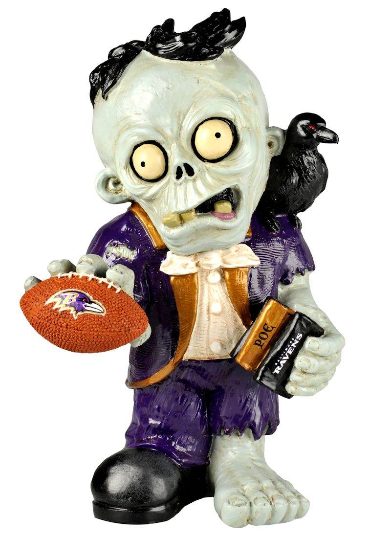 Baltimore Ravens Thematic Zombie Figurine CO - ToylandEU