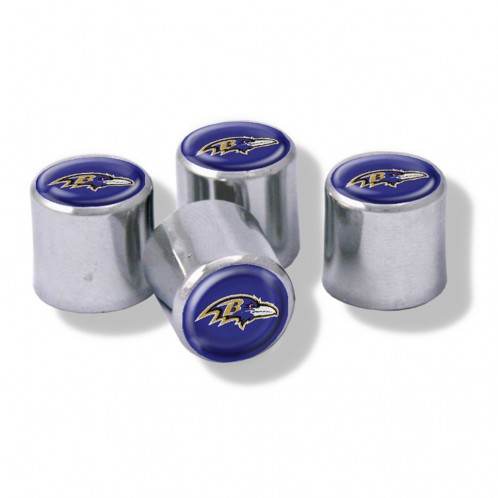 Baltimore Ravens Valve Stem Caps Set Four Universal Fit - ToylandEU
