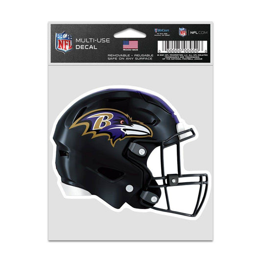 Baltimore Ravens Wincraft Decal Helmet Fan 3.75 By 5 Inches - ToylandEU