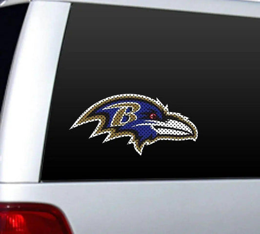  Baltimore Ravens Window Film 12 Inch Die Cut CO -  ToylandEU™