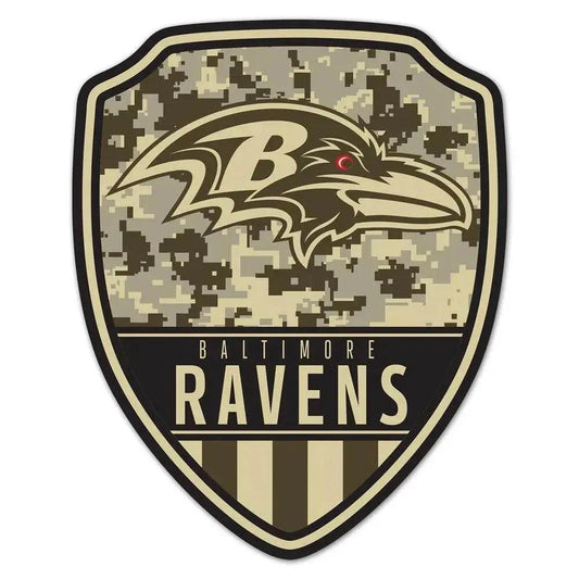  Baltimore Ravens Wood Sign 11x14 Shield Shape Finish -  ToylandEU™