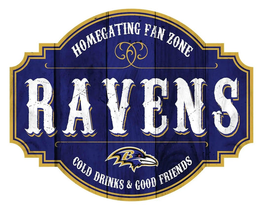  Baltimore Ravens Wood Sign 12 Inch Homegating Tavern -  ToylandEU™
