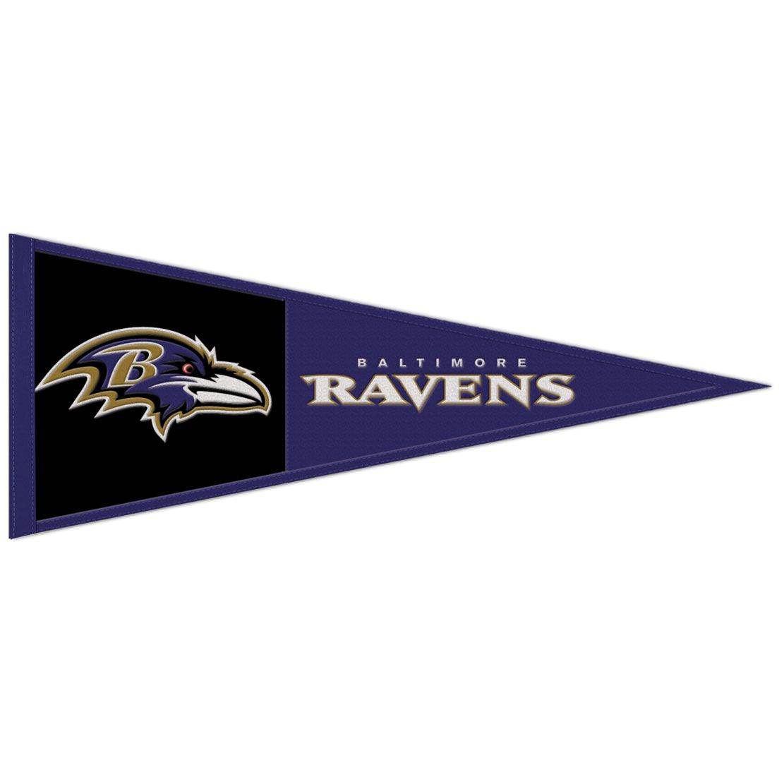 Baltimore Ravens Wool Pennant 13x32 Inches By Wincraft - ToylandEU