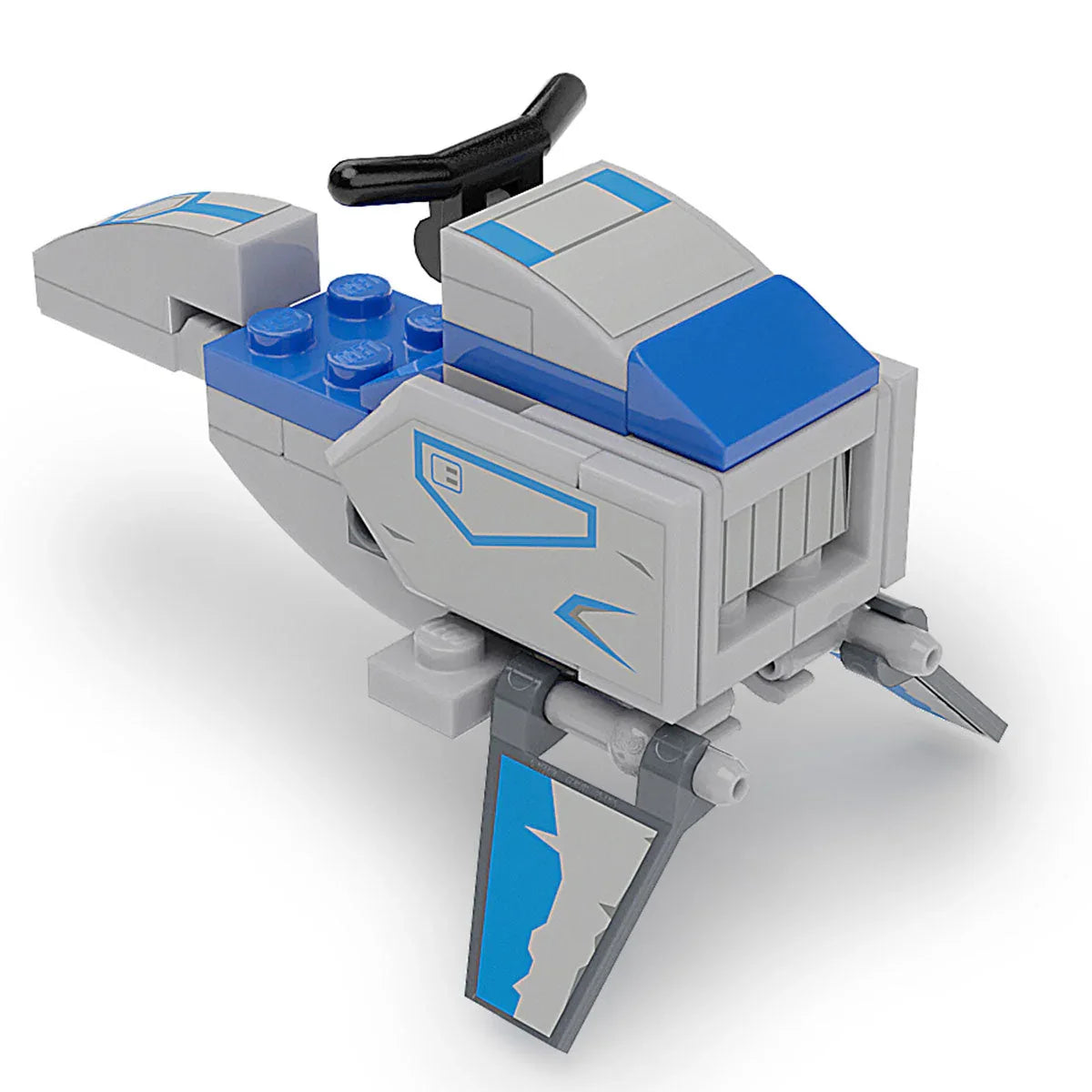 Balutar-Class Swoop Speeder Lego Building Set Custom Design - ToylandEU