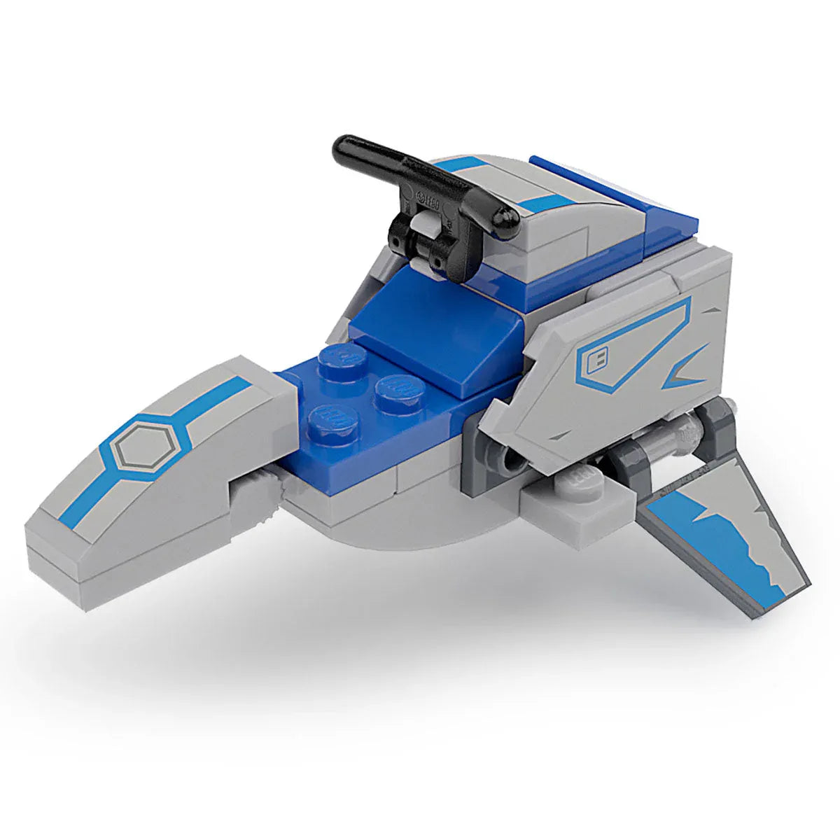 Balutar-Class Swoop Speeder Lego Building Set Custom Design - ToylandEU