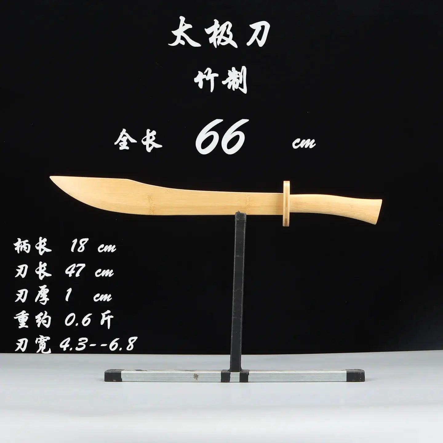  Bamboo Tai Chi Sword Lightweight Training Gift -  ToylandEU™