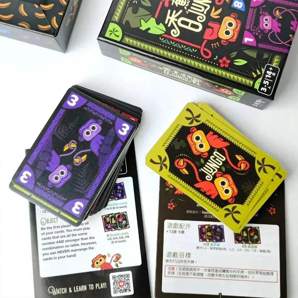Banana Defense Battle JUNGO Board Game For Engaging Multiplayer Fun - ToylandEU