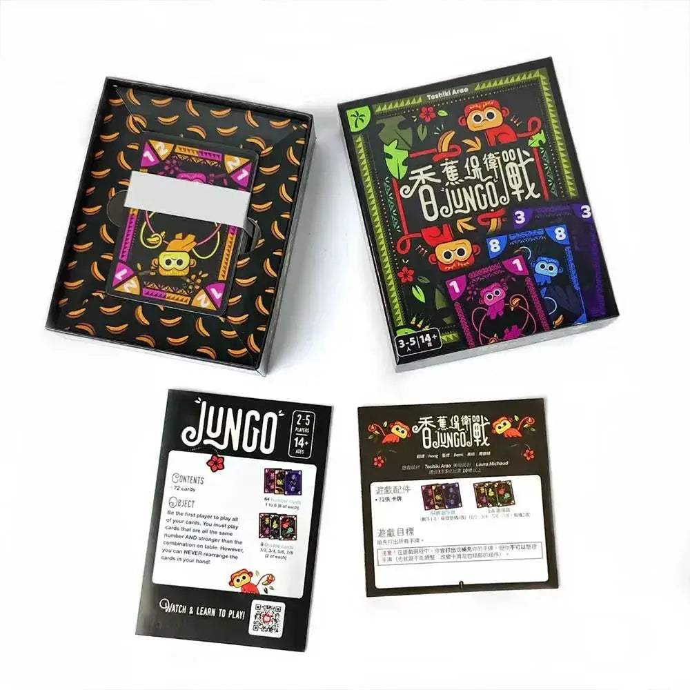 Banana Defense Battle JUNGO Board Game For Engaging Multiplayer Fun - ToylandEU