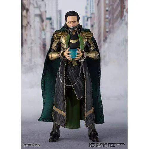 Loki S.H.Figuarts Action Figure With Molded Armor And Accessories - ToylandEU