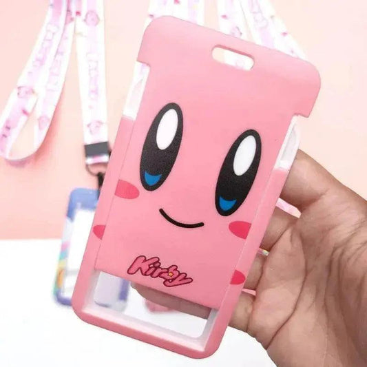  Bandai Cartoon Creative Kirby Campus Lanyard Slide Card Set -  ToylandEU™
