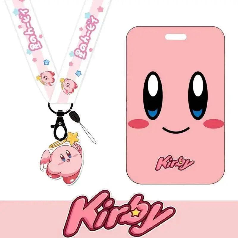  Bandai Cartoon Creative Kirby Campus Lanyard Slide Card Set -  ToylandEU™