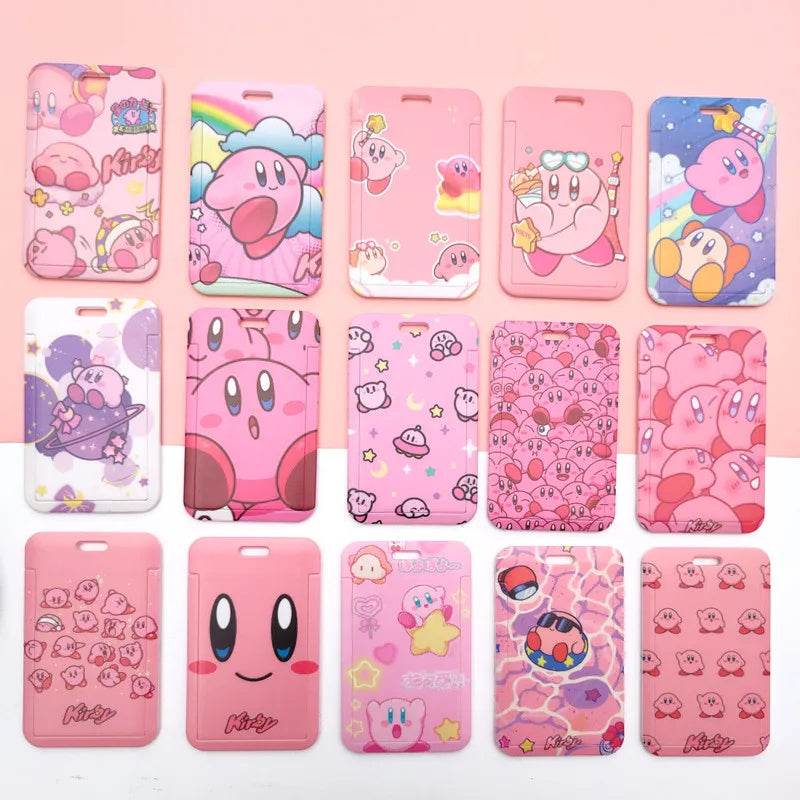 Bandai Cartoon Creative Kirby Campus Lanyard Slide Card Set - ToylandEU