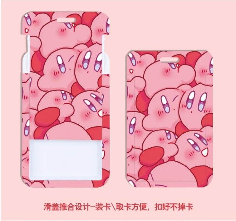 Bandai Cartoon Creative Kirby Campus Lanyard Slide Card Set - ToylandEU