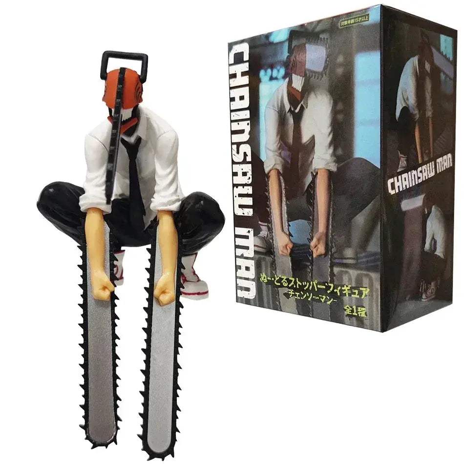Bandai Chainsaw Man Denji Action Figure PVC Collectible Premium - ToylandEU
