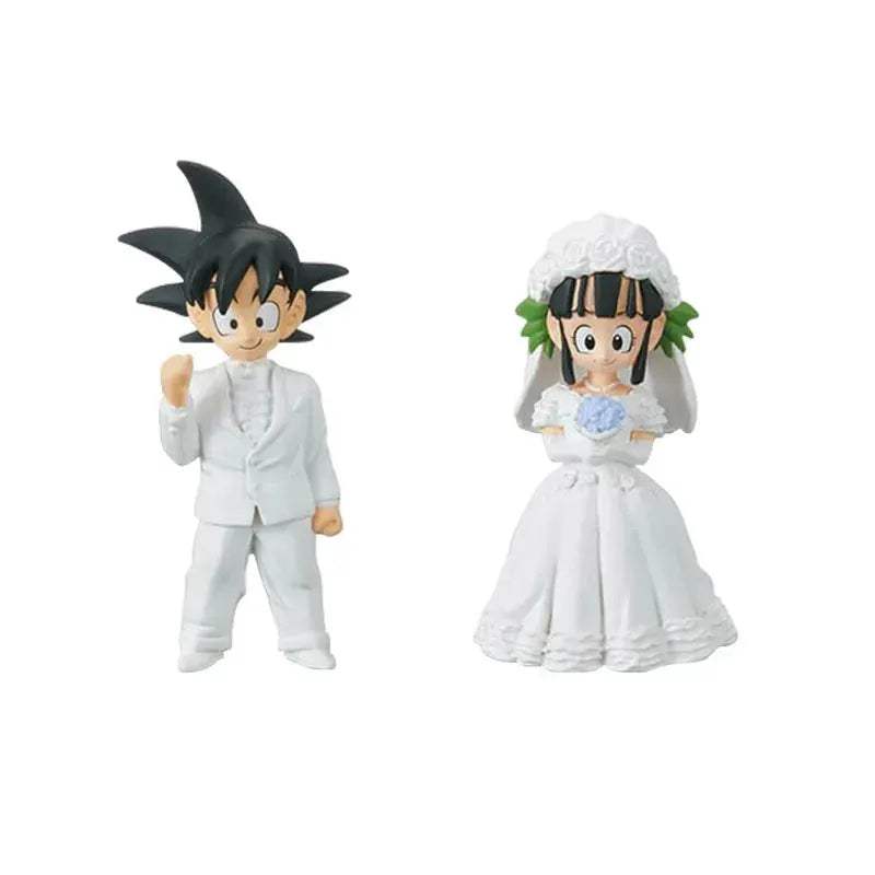 Bandai Dragon Ball Goku And Chichi Wedding Mini Figure - ToylandEU