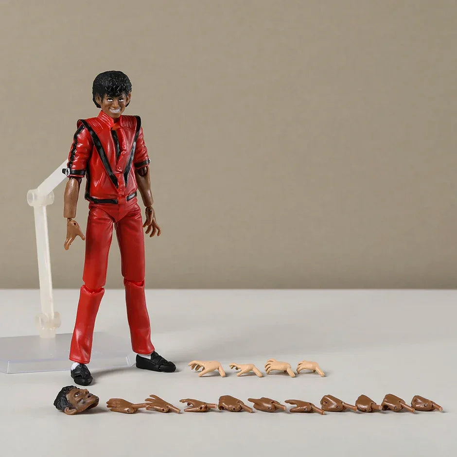 Bandai Figma Michael Jackson Thriller Ver Movable Action Figure PVC 14 Cm Unisex Finished Goods - ToylandEU
