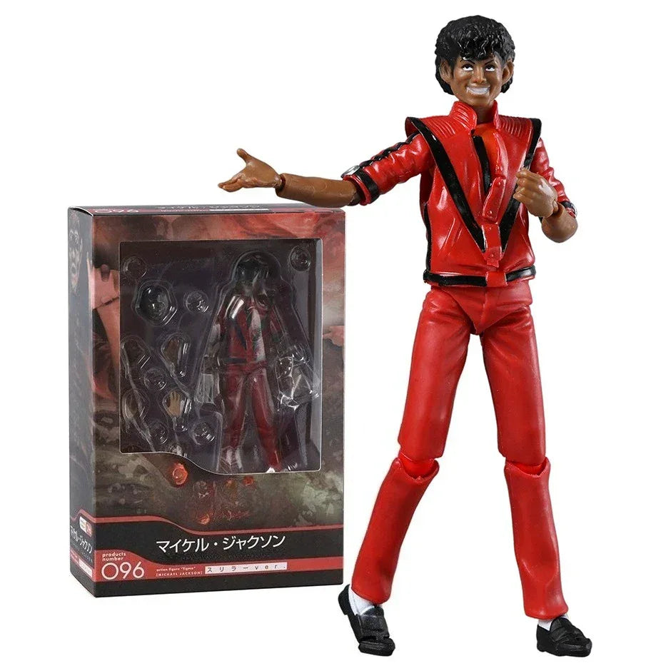 Bandai Figma Michael Jackson Thriller Ver Movable Action Figure PVC 14 Cm Unisex Finished Goods - ToylandEU