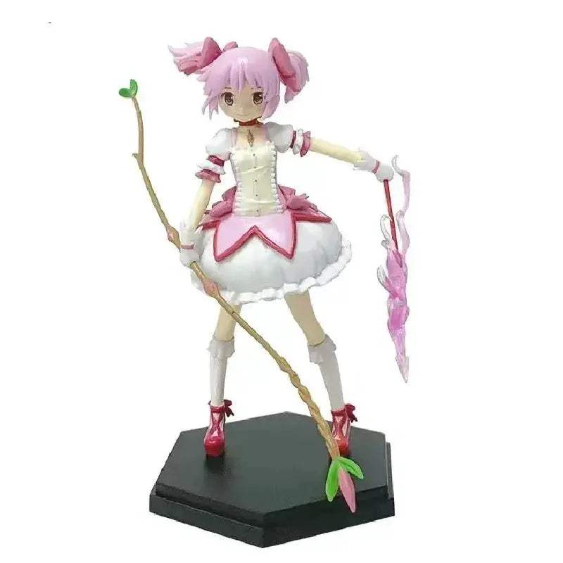 Bandai Madoka Kaname Magical Girl Anime Figure 22cm Collectible Gift - ToylandEU