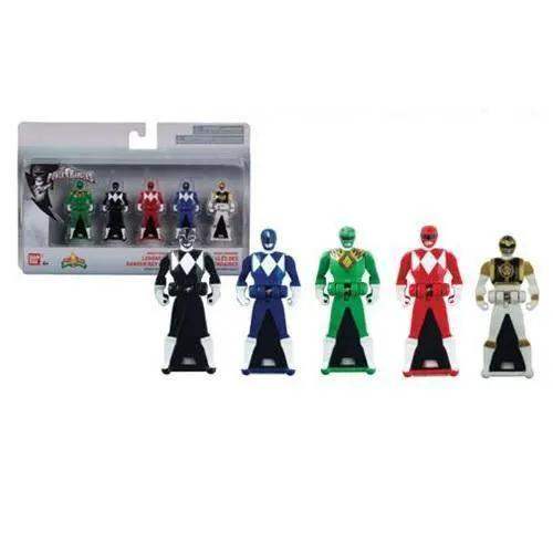 Power Rangers Ranger Keys 25th Anniversary Legendary Five Pack - ToylandEU