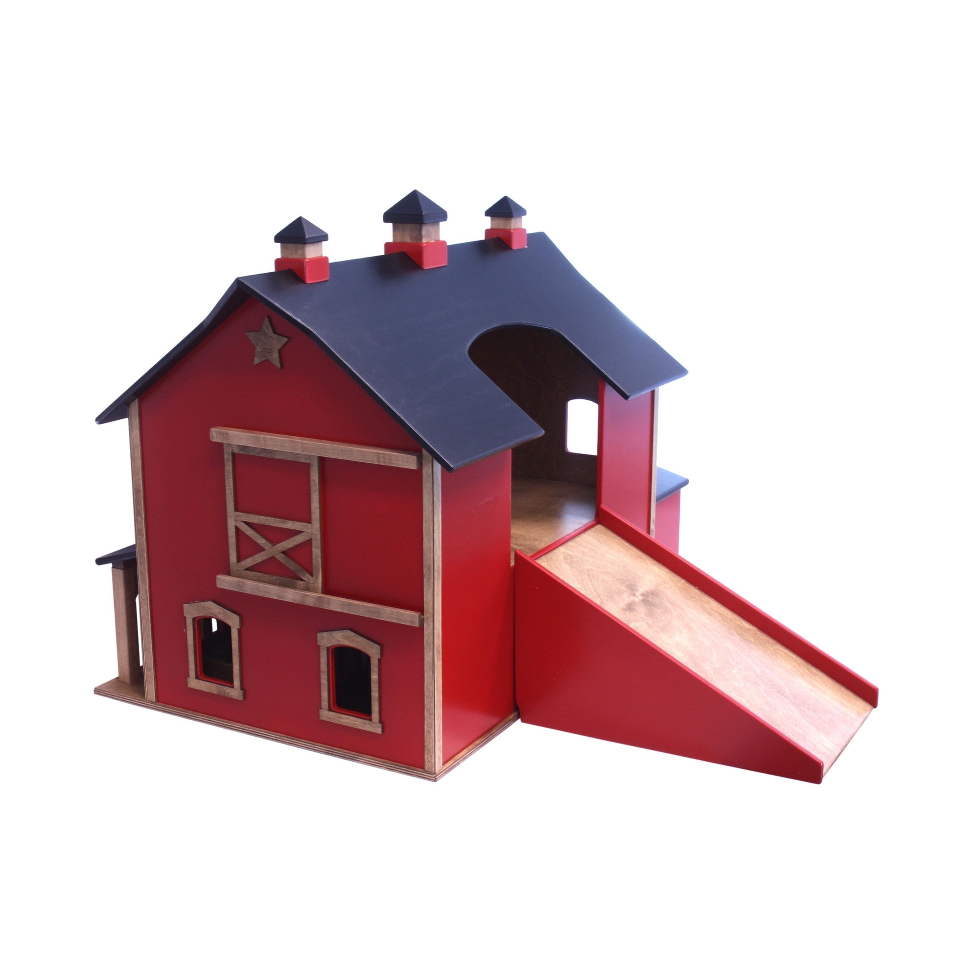 Bank Barn Toy Handcrafted Two Story Pennsylvania Farm