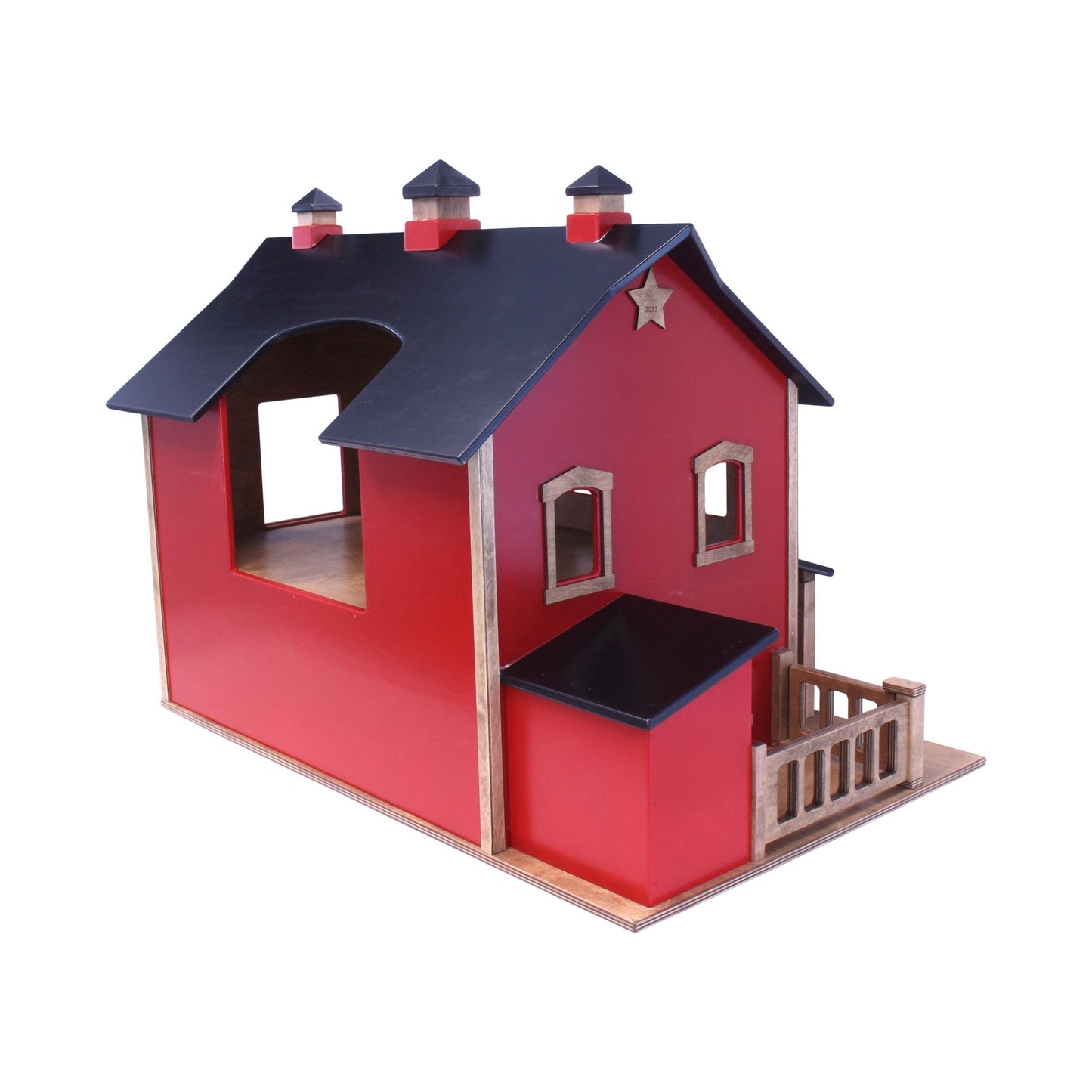 Bank Barn Toy Handcrafted Two Story Pennsylvania Farm