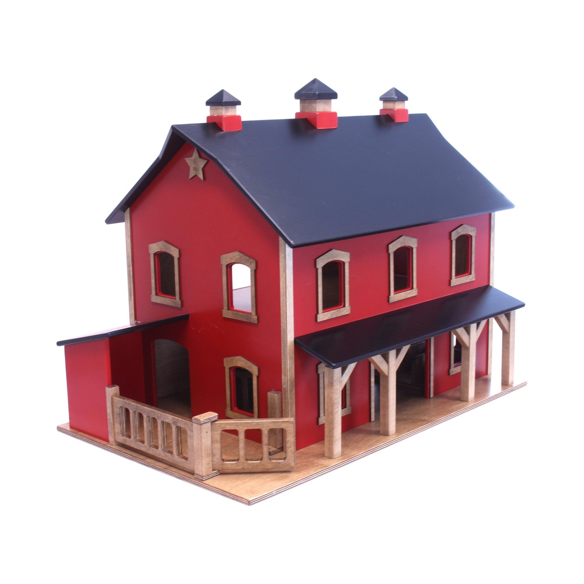 Bank Barn Toy Handcrafted Two Story Pennsylvania Farm