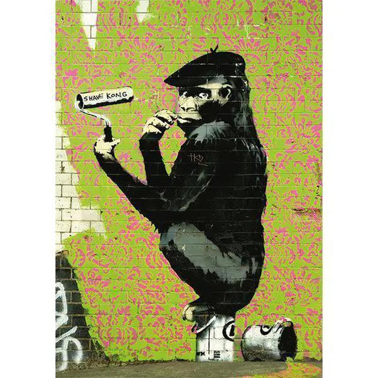 Banksy Roller Chimp 1000 Piece Jigsaw Puzzle Iconic -  ToylandEU™