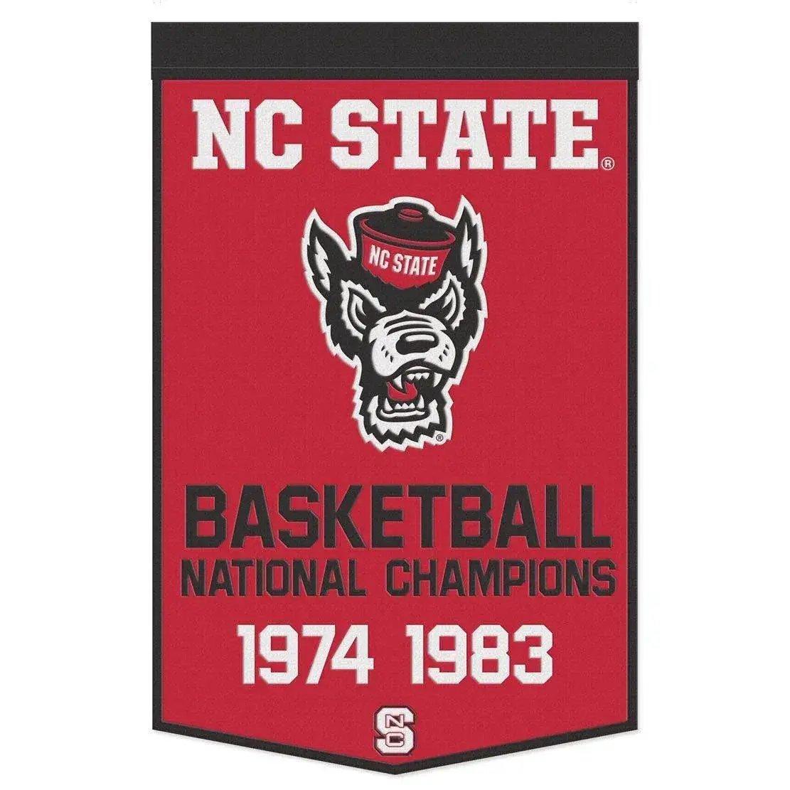  North Carolina State Wolfpack Banner 24x38 Dynasty Champ -  ToylandEU™