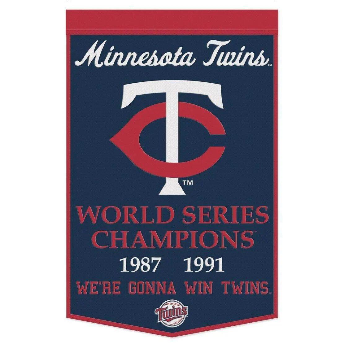  Minnesota Twins Banner Wool 24x38 Dynasty Champ Design -  ToylandEU™