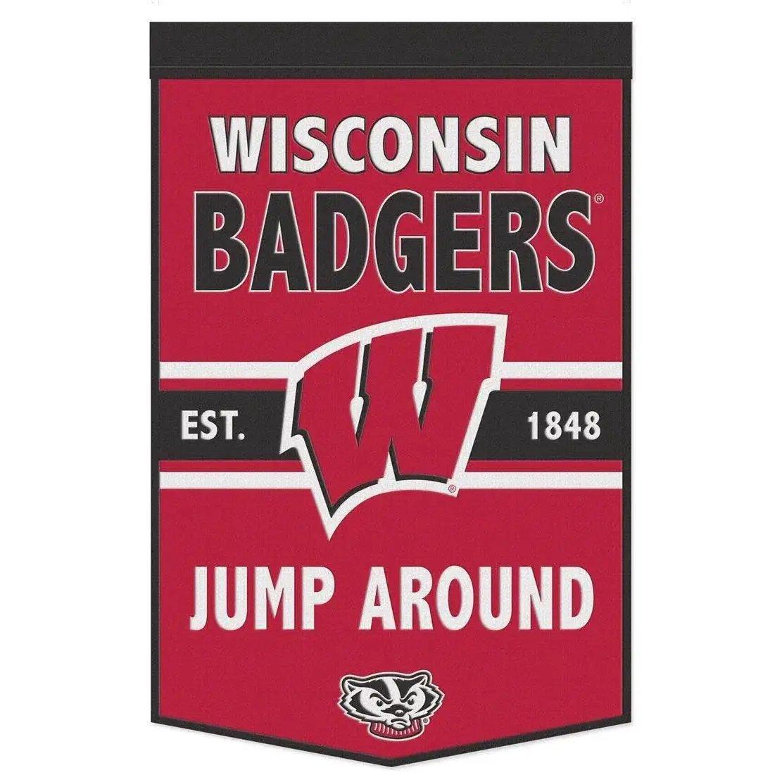  Wisconsin Badgers Banner Wool 24x38 Dynasty Slogan Design -  ToylandEU™