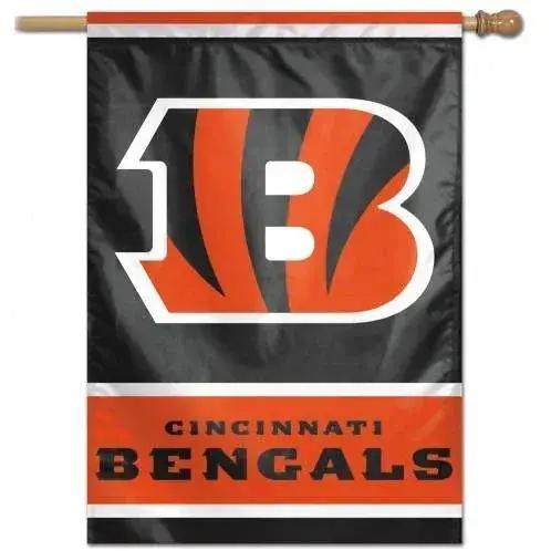  Cincinnati Bengals Banner 28x40 Vertical One Sided Nylon -  ToylandEU™