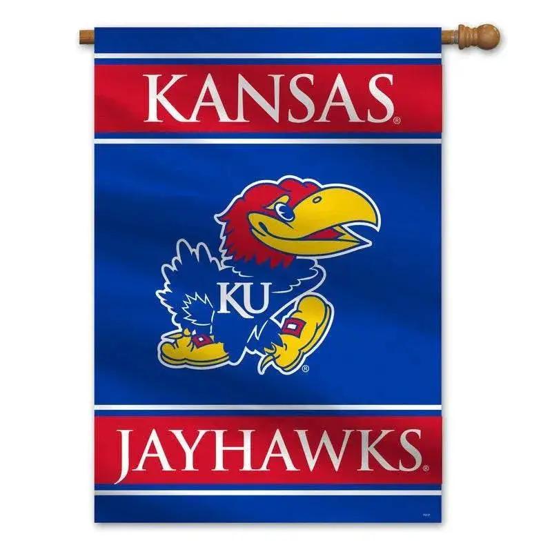  Kansas Jayhawks Banner 28x40 House Flag Style 2 Sided -  ToylandEU™