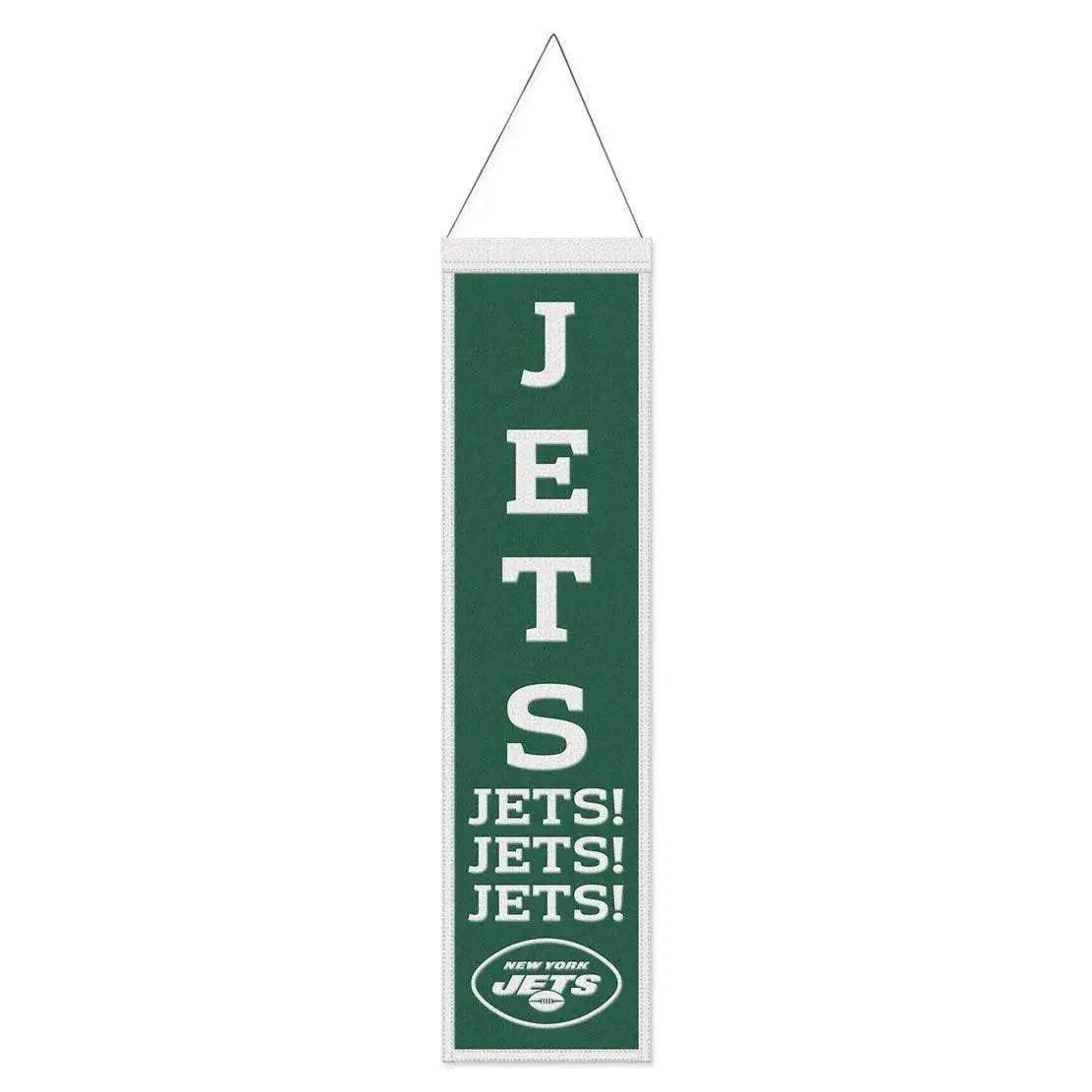  New York Jets Banner Wool 8x32 Heritage Slogan Design -  ToylandEU™